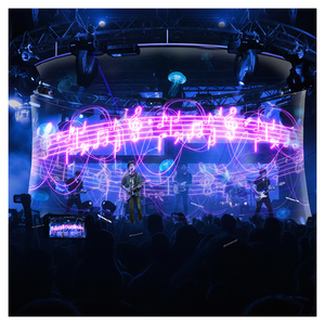 ผ้ามุ้งโปรเจคเตอร์โฮโลแกรมสำหรับเวที พร้อมเอฟเฟกต์โฮโลแกรมที่คมชัด - Product Image 1