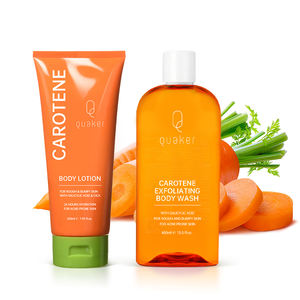 Loción blanqueadora de caroteno orgánico de alta calidad Qquaker, reduce la piel de pollo, antiacné, loción corporal Aha no pegajosa - Product Image 5