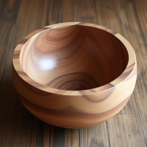 Cuenco de madera elegante y duradero para servir en el hogar, Cocina, Restaurante, uso para ensaladas, sopas, aperitivos - Product Image 6