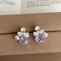 Boucles d'oreilles en perles de style luxueux - Look frais et doux - Bijoux d'oreille polyvalents
