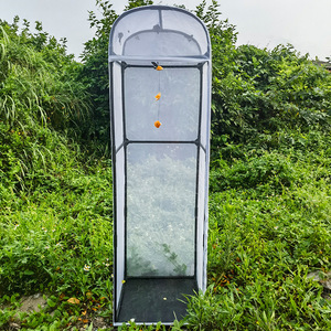 Usine En Gros Solide Motif PVC Cadre Jumbo Papillon <span class=keywords><strong>Cage</strong></span> Insecte Élevage Serre Reptile PVC Cages En Plastique Durable - Product Image 2
