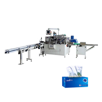 Machine automatique d'ouverture, de collage et de scellage de boîtes, acheter une machine de mise en carton de boîtes de mouchoirs, Chine