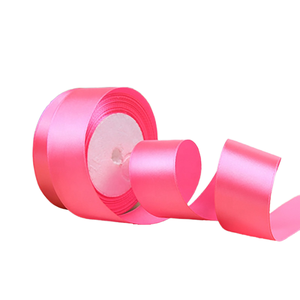 Oferta Especial: Cinta de Satén de Doble Cara de 25 Yardas y 4 cm, Diseño Floral de Seda y Poliéster Puro, para Regalos de Navidad, Varios Usos - Product Image 4