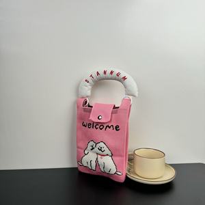 Sac à main en polyester pliable à motif lettres haut de gamme, tricoté, design unique, fermeture ouverte, sac fourre-tout décontracté de luxe pour femme, idéal pour les voyages - Product Image 6