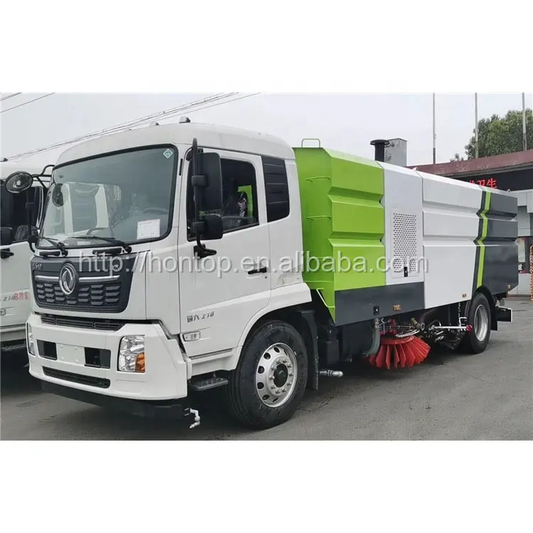 Dongfeng 4*2 16ACM洗濯ストリート掃除トラック道路掃除機販売