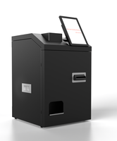 Machine de paiement en espèces multi-devises avec système logiciel d'acceptation des billets et des pièces