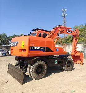 รถขุด Doosan DH150w-7 มือสอง สภาพดี นำเข้าจากเกาหลี รถขุดล้อยางมือสอง DH150w-7 รถขุดขนาดกลาง - Product Image 2