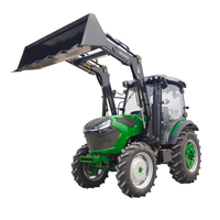Nuovo Trattore Agricolo 4x4 da 100 CV/80 CV con Cabina AC, Pompa e Cambio, Attrezzato per la Vendita - Prezzi Vantaggiosi