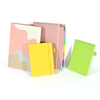 Carnet à couverture rigide en PU A4/A5, motif gaufré, logo personnalisé, agenda d'entreprise pour événements d'entreprise