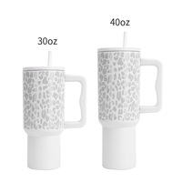 Gobelet isotherme Ice King 3ème génération en acier inoxydable 304 avec paille, 40 oz, pour voiture, préservation du froid, gobelet auto 30 oz