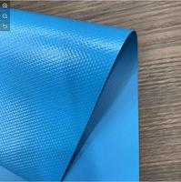 Bâche en PVC laminé anti-UV 550 g/m² ultra-résistante avec Vinylon Ripstop pour auvents, sacs de sport et tentes