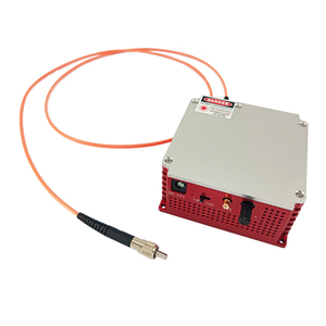 Dioda Laser 380nm Panjang Gelombang Tunggal Stabil UV Single-mode Multimode FC/PC Fiber-coupled - Product Image 2