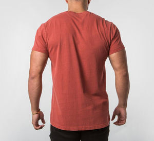 <span class=keywords><strong>OEM</strong></span>厂家95% 棉5% 弹性男式运动T恤 - Product Image 4