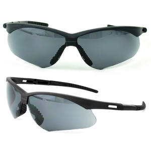 CE <span class=keywords><strong>EN166</strong></span> Ansi Z87.1安全サングラスUV400防傷ポリカーボネートレンズプラスチックスクラッチ耐性アイグラス - Product Image 1