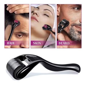 Rouleau de micro-aiguilles de massage <span class=keywords><strong>Darma</strong></span> <span class=keywords><strong>Roller</strong></span> 540 (0,2 mm-3,0 mm) pour le visage, la barbe et le cuir chevelu – Soin stimulant la croissance des cheveux et de la barbe – Vente en gros - Product Image 4
