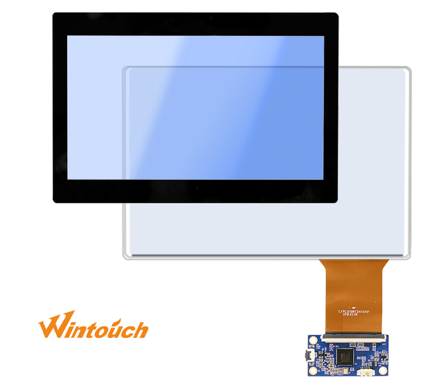 Custom Size Shape Touch Glass 7 to 65 Inch Usb Pcap Capacitive Touch Screen Panel for Industrial Smart Home