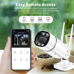 กล้องวงจรปิดอัจฉริยะ Tuya Smart H.265 ความละเอียด 5MP แบบกันน้ำ รองรับ WiFi รุ่น <span class=keywords><strong>PST</strong></span>-C17A-5MP ใหม่ล่าสุด - Product Image 3