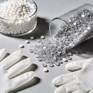 גרגירי שרף <span class=keywords><strong>PVC</strong></span> לייצור כפפות, דרגת סרט, דרגת יציקה, ללא אבקה, מאושר ROHS, תואם REACH, צבע לבן - Product Image 5