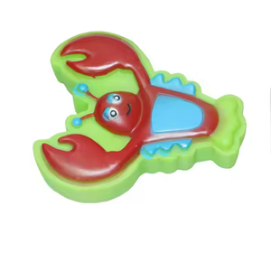 Nuovo stile mare animale cane giocattolo da masticare all'ingrosso in vinile di alta qualità per animali domestici giocattolo per dentizione suono aragosta cane felice giocattolo - Product Image 2