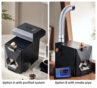 Akimita 2ème Génération Cubean Plus Skywalker Torréfacteur à tambour électrique domestique intelligent contrôlé par application en acier inoxydable double