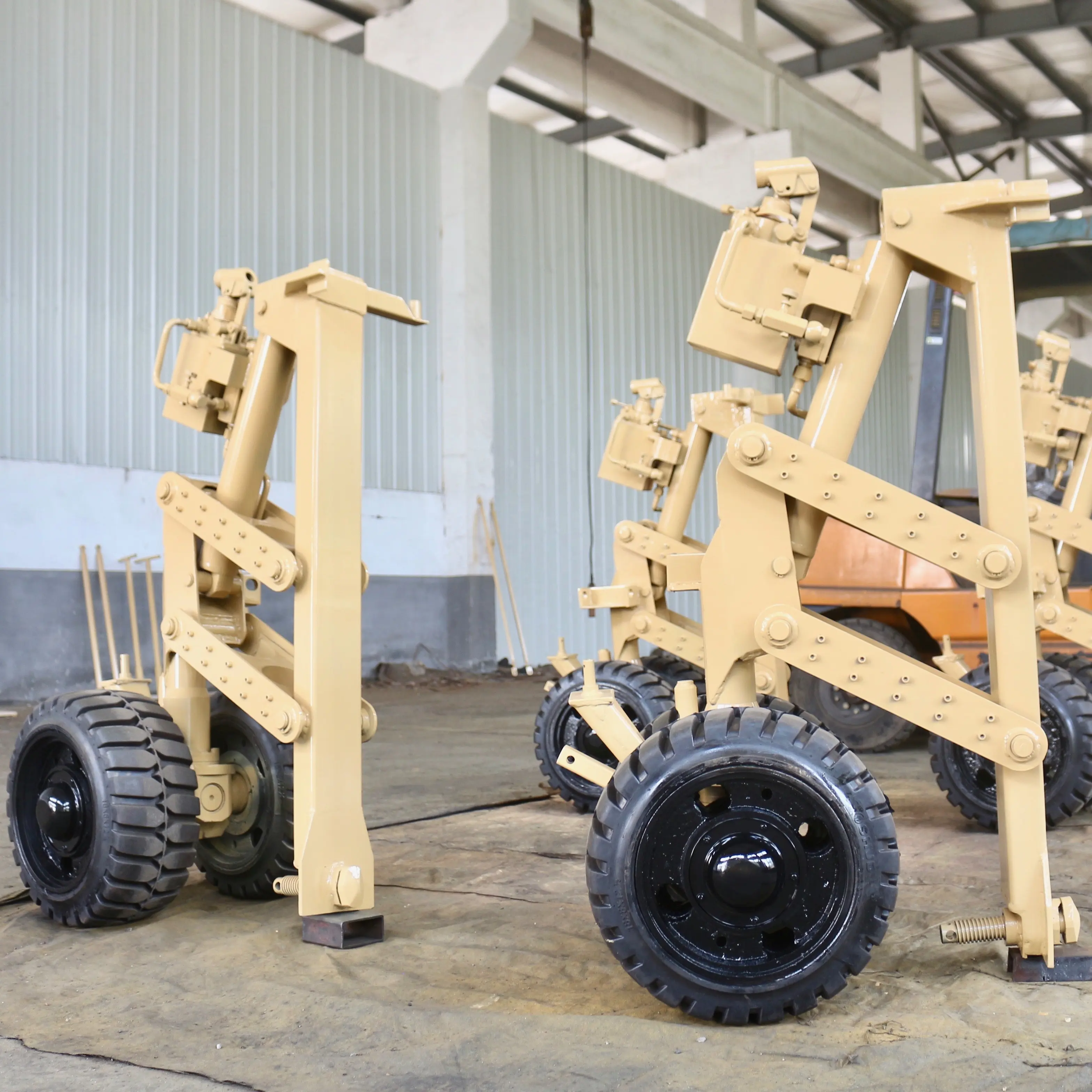 SS 20ft 40ft container dolly truck tire