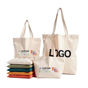 Bolsa de Mano Grande Ecológica, Bolsas de Algodón, Bolsa de Compras para la Playa, Bolsa de Mano Resistente - Product Image 1