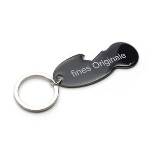 Llavero con ficha para carrito de compras de 1 euro - Product Image 2