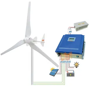 China Mars Rock 1000W 24V 48V Power Niedrigen Drehzahlen Permanent Magnet Tragbare Kit AC Hause Kleine Windmühle wind Turbine Generator für Verkauf