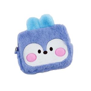 Sac de rangement pour bébé en peluche BT2 <span class=keywords><strong>BTS</strong></span>, trousse de maquillage, trousse à crayons, sac à main, sac à bandoulière - Unisexe - Product Image 5