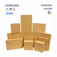 Boîte cadeau en papier de qualité avec insert personnalisé, couleurs assorties pour articles fragiles, verrerie, céramique, emballage cadeau, boîte de protection