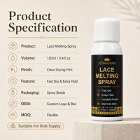 Spray Fixateur Invisible à Séchage Rapide pour Perruques, Fabricant de Marques Privées, Idéal pour l'Installation de Perruques