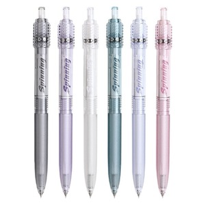 学生创意趣味减压刷笔旋转压力释放高外观0.5毫米蓝色墨水塑料制成 - Product Image 1