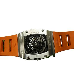 Montre-bracelet automatique mécanique pour homme Super RM010, mouvement en acier titane, lumineuse, étanche, avec couronne et affichage du cadran à aiguilles - Product Image 5