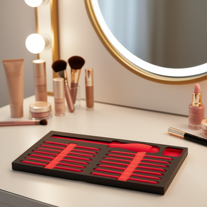 Ensemble d'éponges de maquillage 519 M 333KV, outils applicateurs en mousse rouge pour le mélange de fond de teint pour le visage - Product Image 3