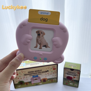 Cartes flash parlantes Luckykoo avec 224 mots fréquents pour enfants, jouets sensoriels Montessori pour l'éducation précoce - Product Image 4