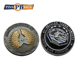Neue ankunft großhandel custom souvenir metallic Eisen Zink Legierung marine herausforderung münze