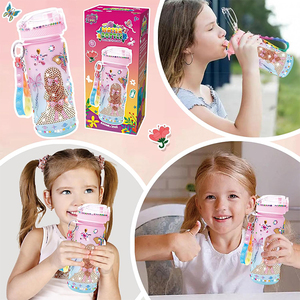 Kits de Manualidades con Diamantes de Imitación para Niñas, Juguetes de Arte y Manualidades, Set de Pintura DIY para Niños, Kits para Decorar Botellas de Agua para Niñas - Product Image 4