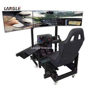 Simulador de vuelo de perfil de aluminio 4080 versión Universal Estación de acelerador Simulador de juego Virtual Simulador de Conducción <span class=keywords><strong>Fanatec</strong></span> - Product Image 1