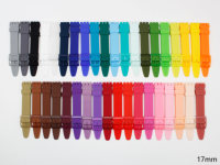 Correa de Reloj de Silicona Suave y Colorida, Resistente al Agua, para S-watch 16mm 17mm 19mm 20mm, Repuesto de Correa de Goma Impermeable para Swatches