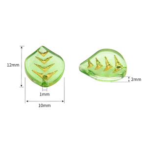10*12 Mound OUND EAF ryrytal endant radient radiolor opoplar EAF Lass EADS Fo DIararring rihiristmas nament rnament ifts harharms - Product Image 2