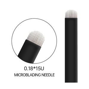 Aiguille de tatouage pour sourcils de 0,18 mm, lame de microblading jetable, stylo manuel professionnel PMU pour maquillage permanent, broderie des sourcils - Product Image 2