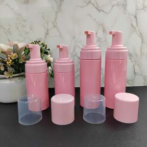 Botellas con Bomba de Espuma, Múltiples Tapas Dosificadoras, Rosa/Negro/Transparente, Botella Espumadora para Limpiador Facial, Envase para Cosméticos y Cuidado de la Piel - Product Image 6
