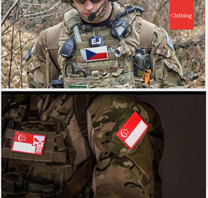 Kanca & döngü tam nakış yılan rozeti bana sırt takmayın yamalar köpek yelek koşum ve kapaklar için çanta yelekler sırt çantaları - Product Image 5