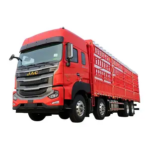 מפעל סיטונאי חדש 4x2 6x4 8x6 30 טון ואן משאית אור גדר משאית דיזל יד ימין כונן 490hp מטען משאית 12 גלגלים