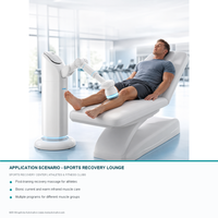 Robot de massage pour la récupération sportive, positionnement photo 3D, libération profonde des fascias pour les athlètes