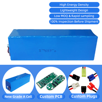 Batterie lithium-ion rechargeable 48V 8Ah 18650 pour drone, décharge 15C