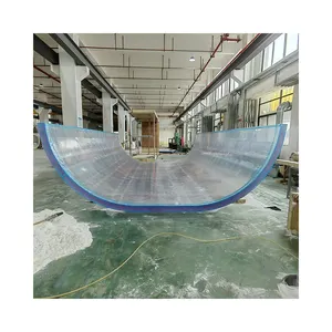 <span class=keywords><strong>Aquarium</strong></span> en acrylique transparent en forme de <span class=keywords><strong>U</strong></span> de grande taille de 20 000 litres, best-seller personnalisé - Product Image 1