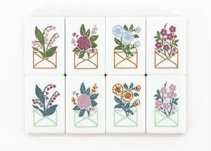 Nouvel ensemble de Mahjong américain 3 couches en acrylique, motif 2026, personnalisable avec gravure, tuiles de Mahjong traditionnelles Miss Mahjong - Product Image 4