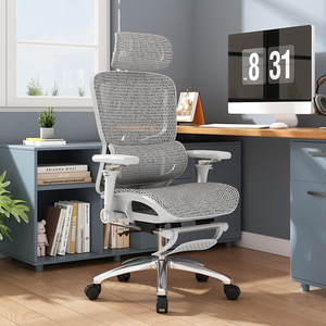 Silla de Oficina Ergonómica de Malla GCREATE 7802 con Reposabrazos 6D, Respaldo Reclinable y Soporte Lumbar - Product Image 1