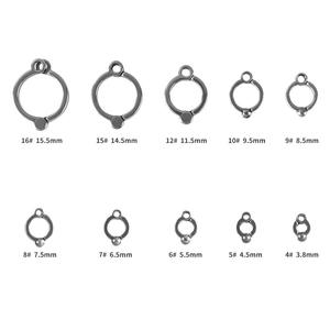 Selling Beste Hoge Kwaliteit Huisdier Vogels Vliegende Training Leash Ring Clips Rvs Vogel Opening Voet Ringen Clips Op Verkoop - Product Image 5